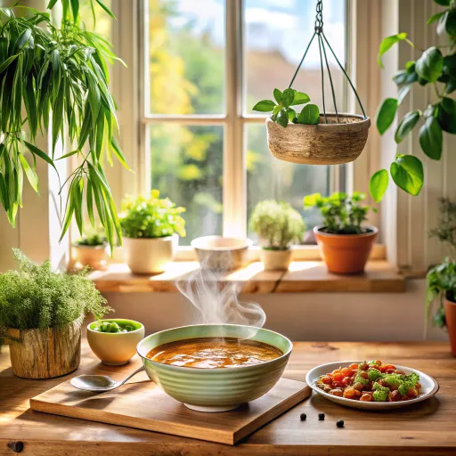 धूनी सब्जी और जौ पुलाव